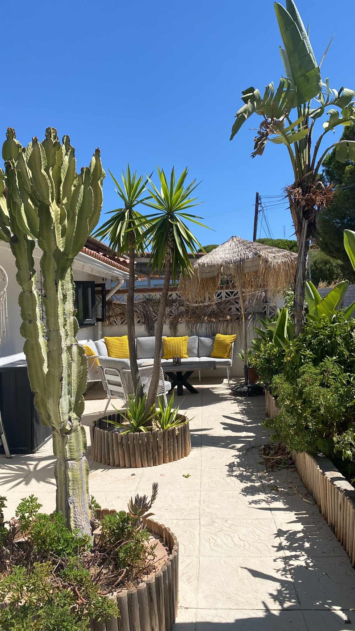 Sunny terrace at Casa la Sorpresa