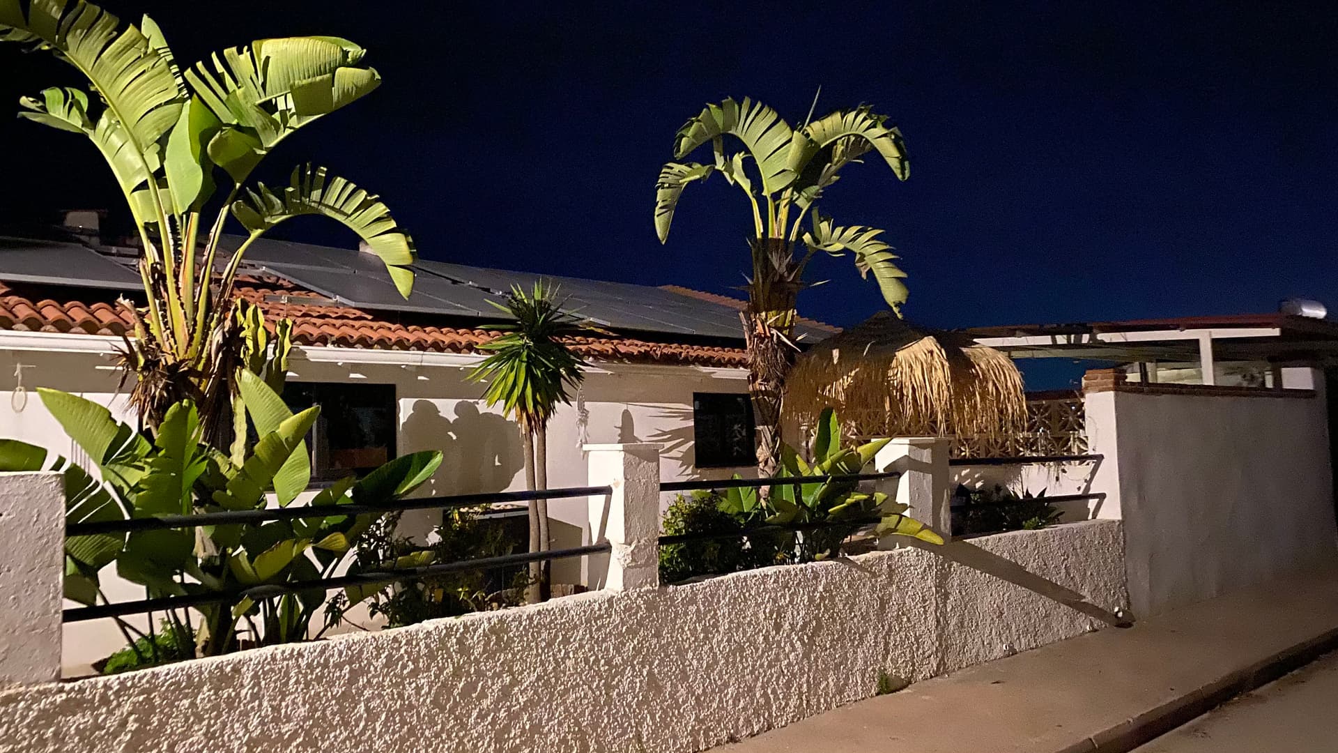 South-facing terrace at Casa la Sorpresa
